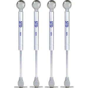 Dolap Amortisörü Gazlı Piston Kapak Hidroliği 27 cm 80N-(4 Adet)