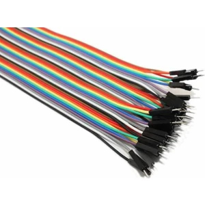 40 Pin Ayrılabilen Erkek - Erkek Jumper Kablo - 20 cm