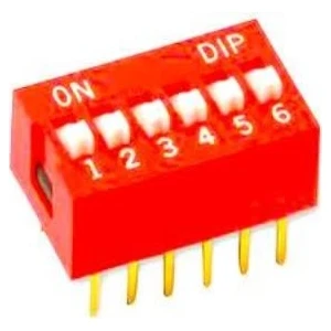 6'lı Dip Switch - 6x2