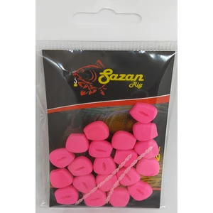 Sr Sazanrig 12 mm Yüzen Silikon Pembe  Mısır Yapay Yem ( 20 Adet)