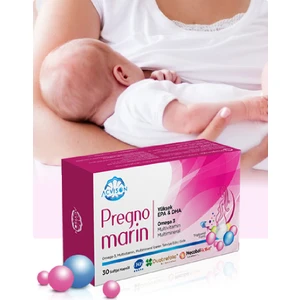 Pregro Marin Hamileler Için Omega 3 Multivitamin Multimineral Içeren Gıda Takviyesi