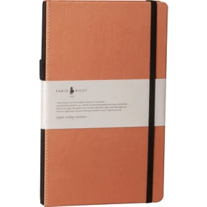 Fabio Ricci Goran Setalux Kareli Defter 13 x 21 cm Turuncu