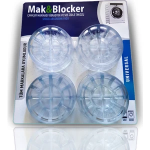 Mak & Blocker Titreşim Önleyici Ayak Çamaşır Makinesi
