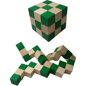 Wooden Toys Ahşap Zeka Egzersiz Küpü