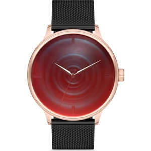 Aqua Di Polo 1987 Erkek Siyah Hasır Kordonlu Analog Kol Saati APWS009803