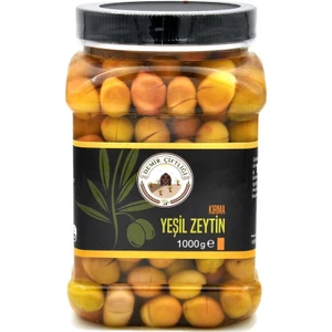 Demir Çiftliği Edremit Kırma Yeşil Zeytin 1 kg. pet