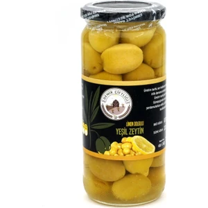 Demir Çiftliği Limon Dolgulu Yeşil Zeytin - Limonlu Zeytin - 320 gr.