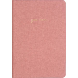 Matt Notebook Sert Kapak Defter Düz, Çizgisiz 14 x 20 cm Pembe