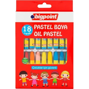 Pastel Boya 18'li Karton Kutulu
