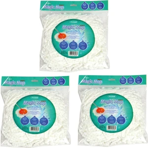 Yedek Püskül Mop Fix,pratik,trent,mopida,comfort Modellerine Uyumlu 3 Adet