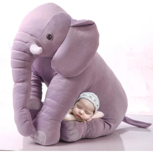 Uyku Arkadaşım Peluş Fil - Büyük Yumuşacık (75 Cm)