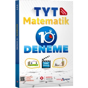 Sonuç Yayınları  AYT Matematik 10'lu Deneme 2021-2022