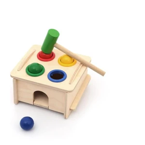 Ahşap Çekiç Oyuncak - Eğitici Çekiç Oyuncakları