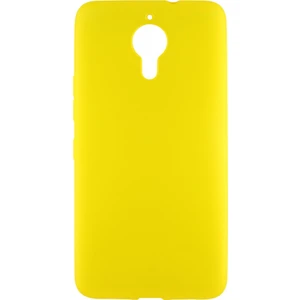 General Mobile Gm5 Plus Uyumlu Suide Silikon Kılıf Sarı