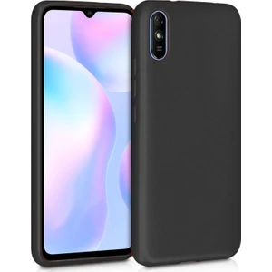 Xiaomi Redmi 9A Uyumlu Nano Silikon Kılıf Siyah