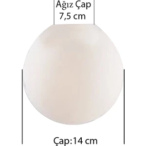 Modi Lighting 14 cm Mat Karpuz Avize Camı