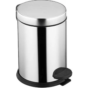 5 Lt Paslanmaz Metal Çöp Kovası