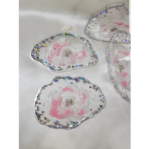 Sultan Tasarım Epoksi 2'li Lüks Bardak Altlığı