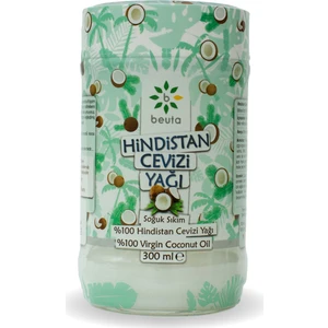 Hindistan Cevizi Yağı Soğuk Sıkım 300 ml