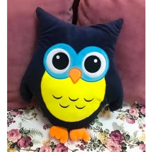 Baykuş Yastık Peluş Oyuncak %100 Yerli