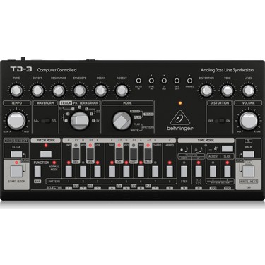 BEHRINGER TD-3-BK Analog Bass Line Synthesizer (Siyah) Fiyatı