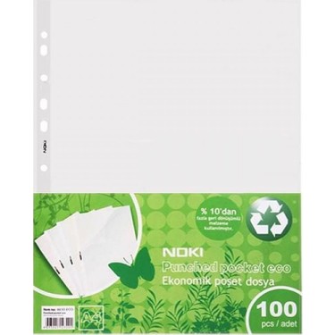 nico　フォーシーおまとめセット Noki Eco Ofis Seti 5'li Geniş Mavi Klasör+50'li Telli Dosya+ 100