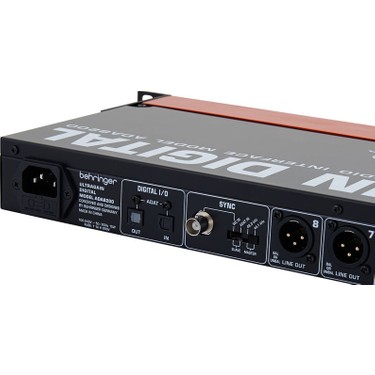 DJ機材 Behringer ULTRAGAIN DIGITAL ADA8200 Behringer Ultragain Dijital ADA8200 8-Kanal Midas Mic Preamp Fiyatı
