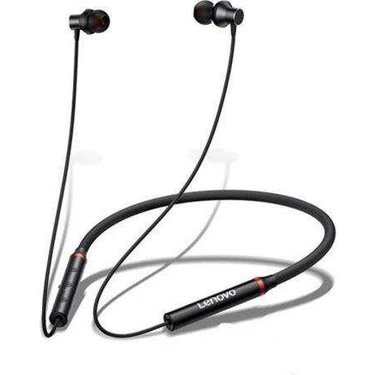 Lenovo HE05X Manyetik Neckband Kablosuz Bluetooth 5.0 Kulaklık Siyah (İthalatçı