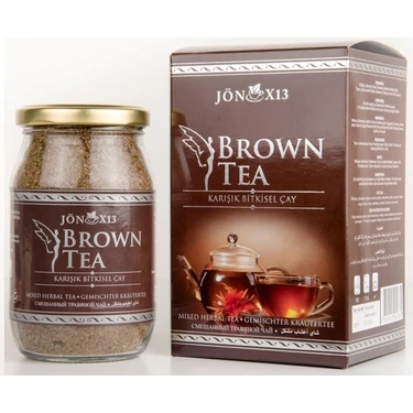 Brown Tea Macha'lı Karışık Bitkisel Çay 300