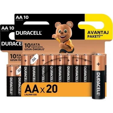 Duracell Alkalin Aa Kalem Piller