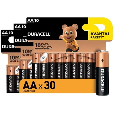 Duracell Alkalin Aa Kalem Piller