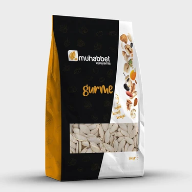 Muhabbet Kuruyemiş Kavrulmuş Tuzlu Kabak Çekirdeği Jumbo 500