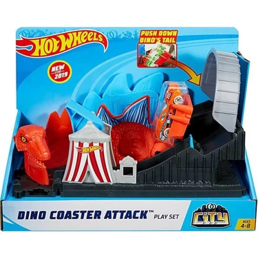 Hot wheels dino coaster on sale attack