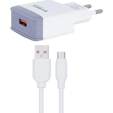 Syrox Micro USB Girişli 3.0 Amper Hızlı Şarj Aleti Syrox