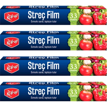 Roll-Up Streç Film Set 30 cm x 33 M