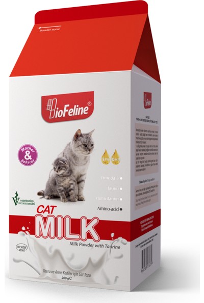 Biofeline Cat Milk 200 gr (Yavru Kediler Için Süt Tozu)