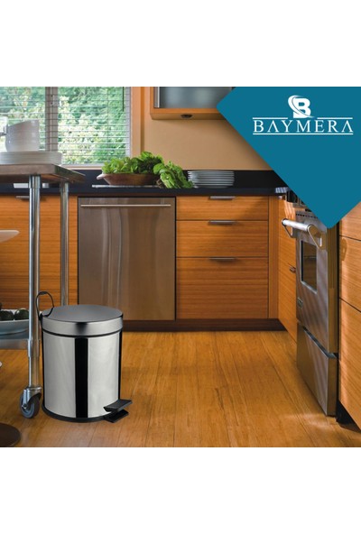 Baymera Pedallı Çöp Kovası 40 lt