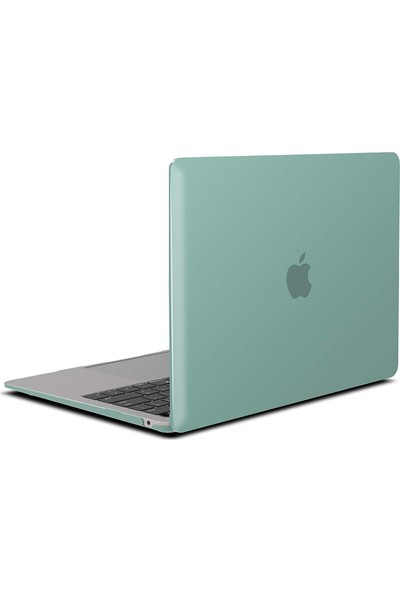 Codegen Apple 13" Macbook Air A2337 M1 Su Yeşili Kılıf Koruyucu Kapak CMATM-133GR