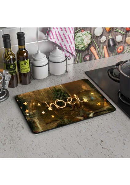 Noel Cam Kesme Tahtası 30 cm x 40 cm fiyatları