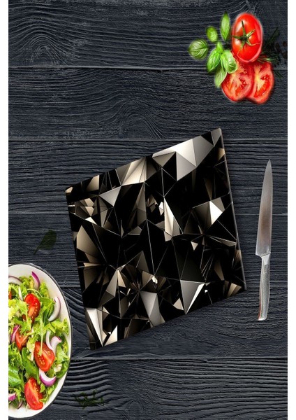 Ayna Cam Kesme Tahtası 30 cm x 40 cm fiyatları