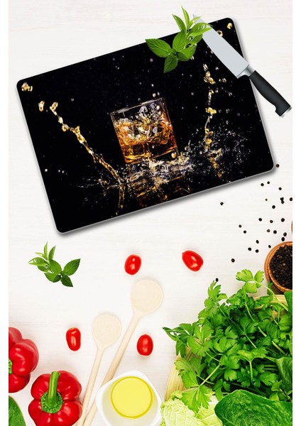 altın Buz Cam Kesme Tahtası - Cam Kesme Tablası 30 cm x 40 cm fiyatları