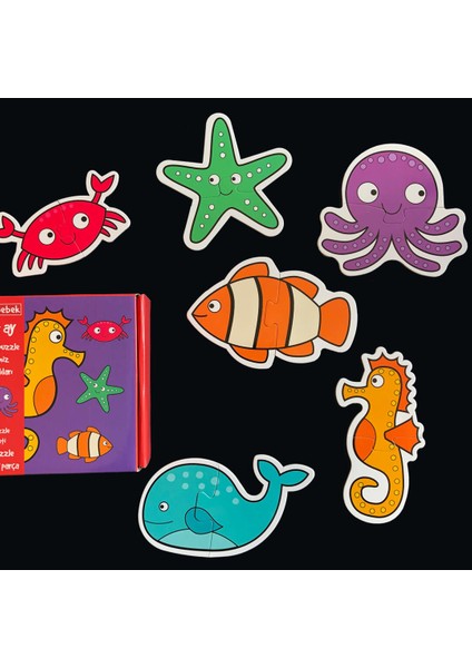 Baby Puzzle - Deniz Canlıları