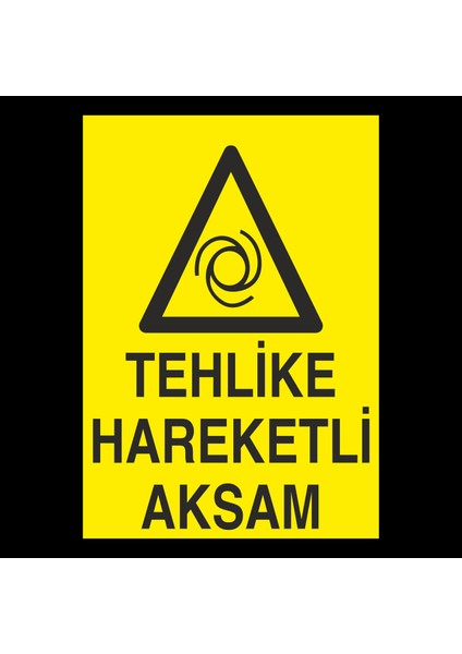 Tehlikeli Haraetli Aksam 20 x 30 cm