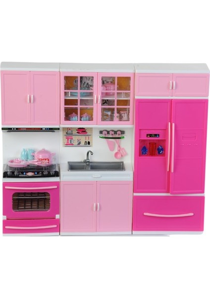 Bebekli Mutfak Seti Fırın, Musluk ,dolap modelleri
