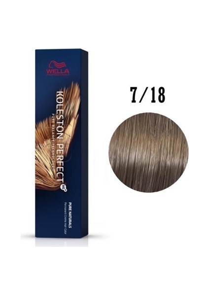 Koleston Perfect Me Orta Küllü Inci Sarısı Saç Boyası 7/18 60 ml