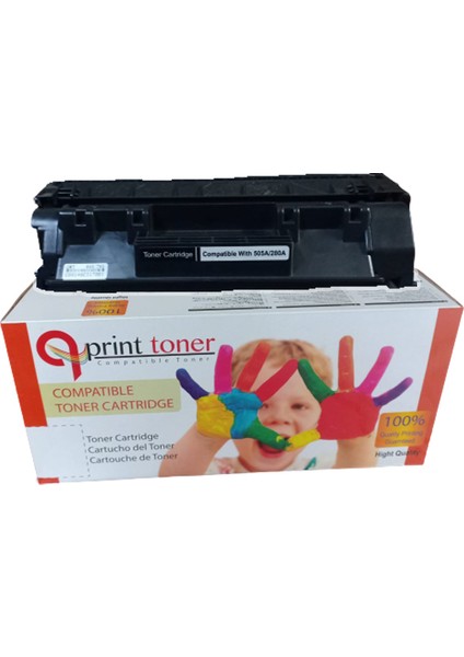 QPRİNT TONER 05A 505A Muadil Toner LBP251 P2035 P2050 P2055 M401 LBP252 LBP6300 LBP6670 LBP6680 MF411