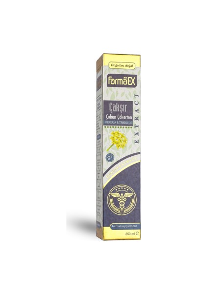 Çakşır & Çoban Çökerten Ekstrat 250 ml + My Farmaex Ginseng & Çakşır Epimedyum-Polen-Keçiboynuzu-Tribulus Macun 250GR