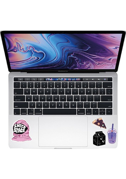 Galaksi Laptop Tablet Stickers