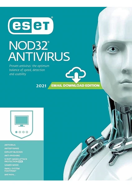 NOD32 & Internet Security 2021 1-3-5-10 Pc Dijital Lisans (Resmi Bayi)