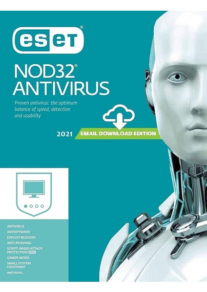 NOD32  Internet Security 2021 1-3-5-10 Pc Dijital Lisans (Resmi Bayi)